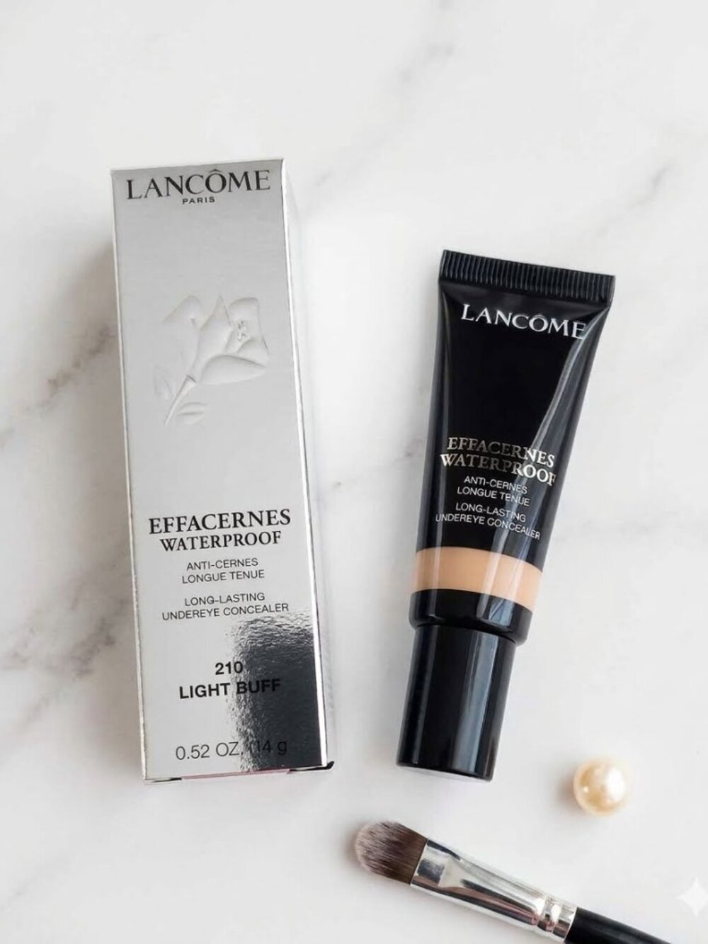 Lancome Effacernes Undereye Concealer LIGHT BUFF 210 new in box